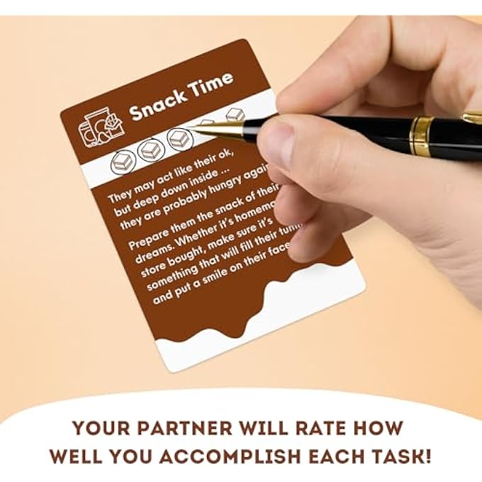 rayihni COUPLES CHALLENGE CARD GAME  FUN RELATIONSHIP GAME FOR BOYFRIEND & GIRLFRIEND, WIFE & HUSBAND, ROMANTIC DATE NIGHT ACTIVITY, STOCKING STUFFER FOR HIM OR HER - Image 4